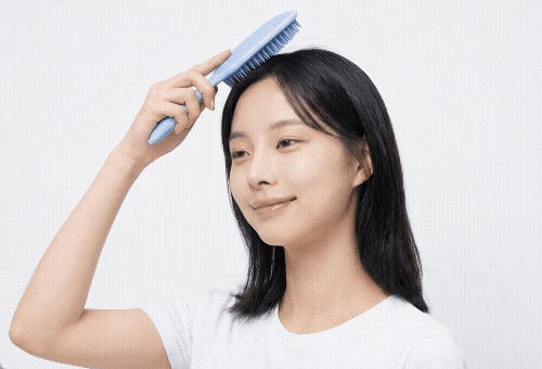 magnetic vibration hair brush
